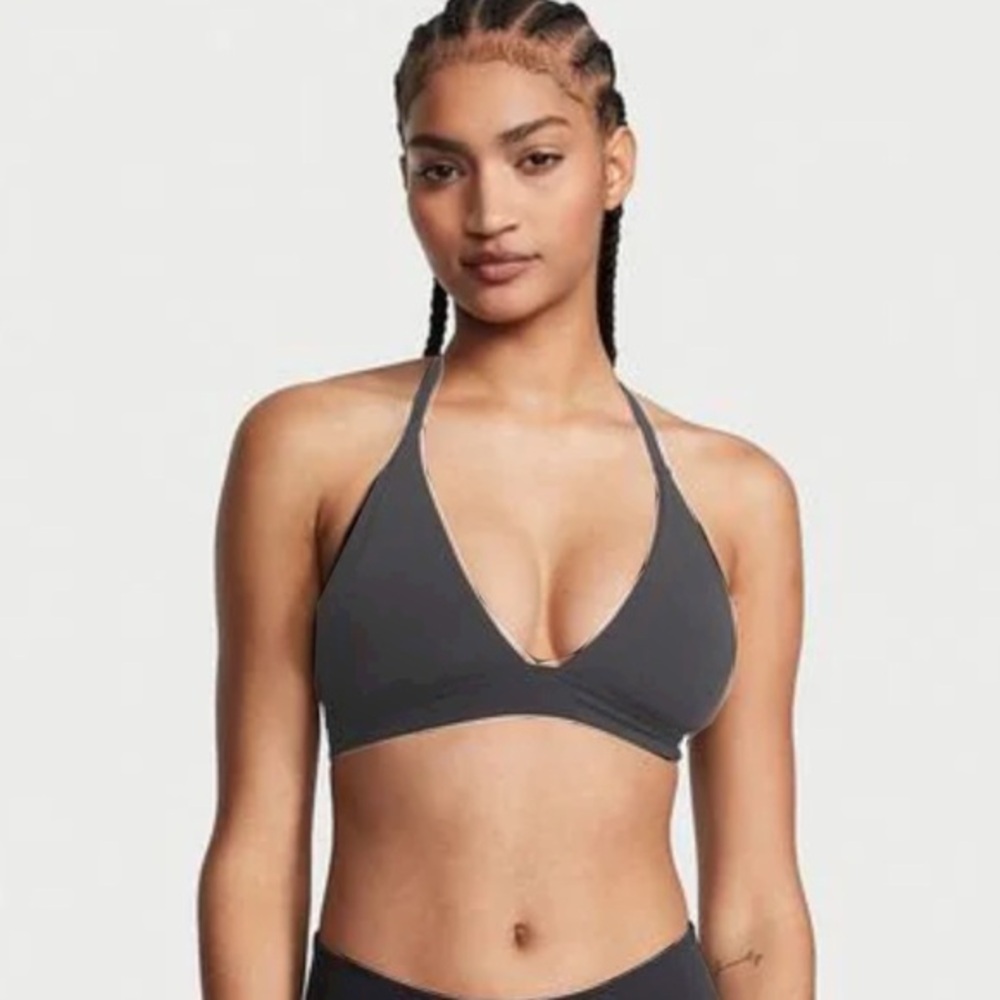 Victoria secret‎ halter style bikini top NWT medium